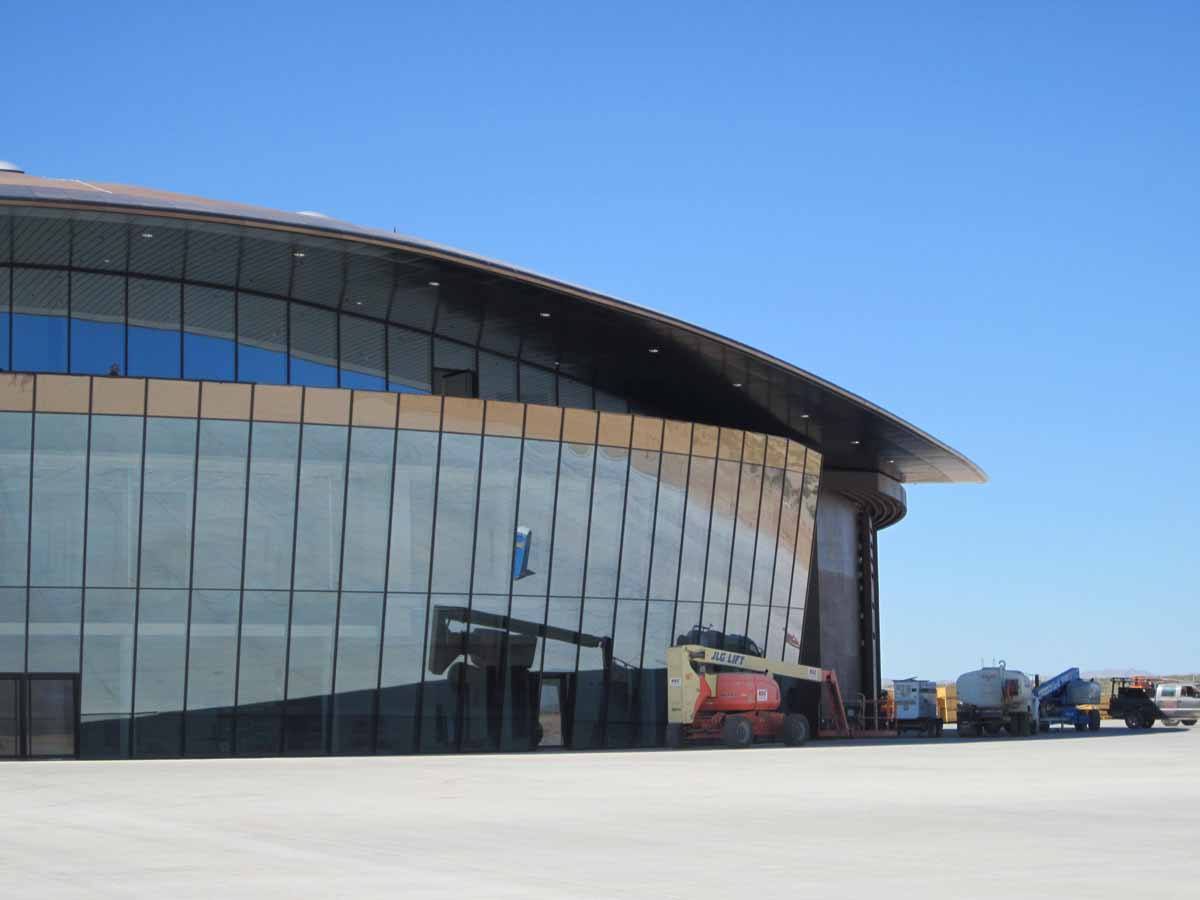 Spaceport America Showcases Private Space Industry's Half-Built Dream